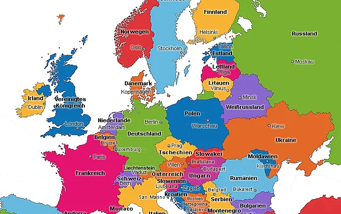 Europakarte