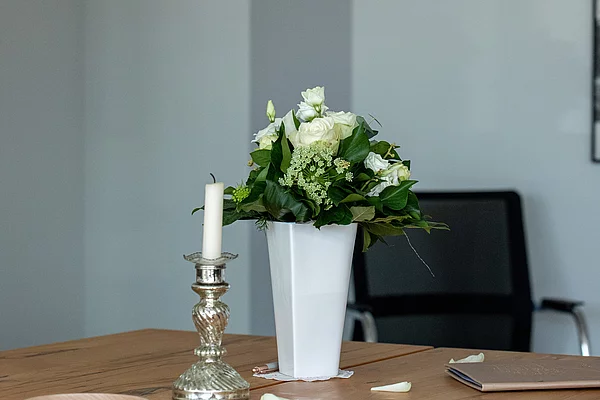 Trautisch im Standesamt Bordesholm